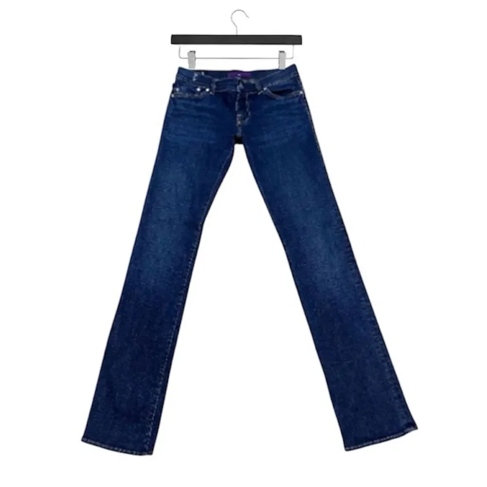 Victoria Beckham DVB Straight Leg Premium Denim Jeans 26x34 LNWO Tags